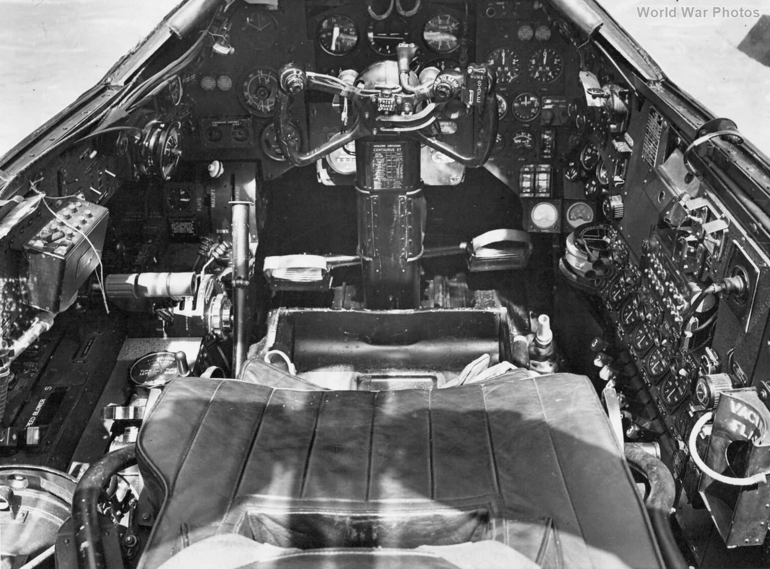 Brigand cockpit