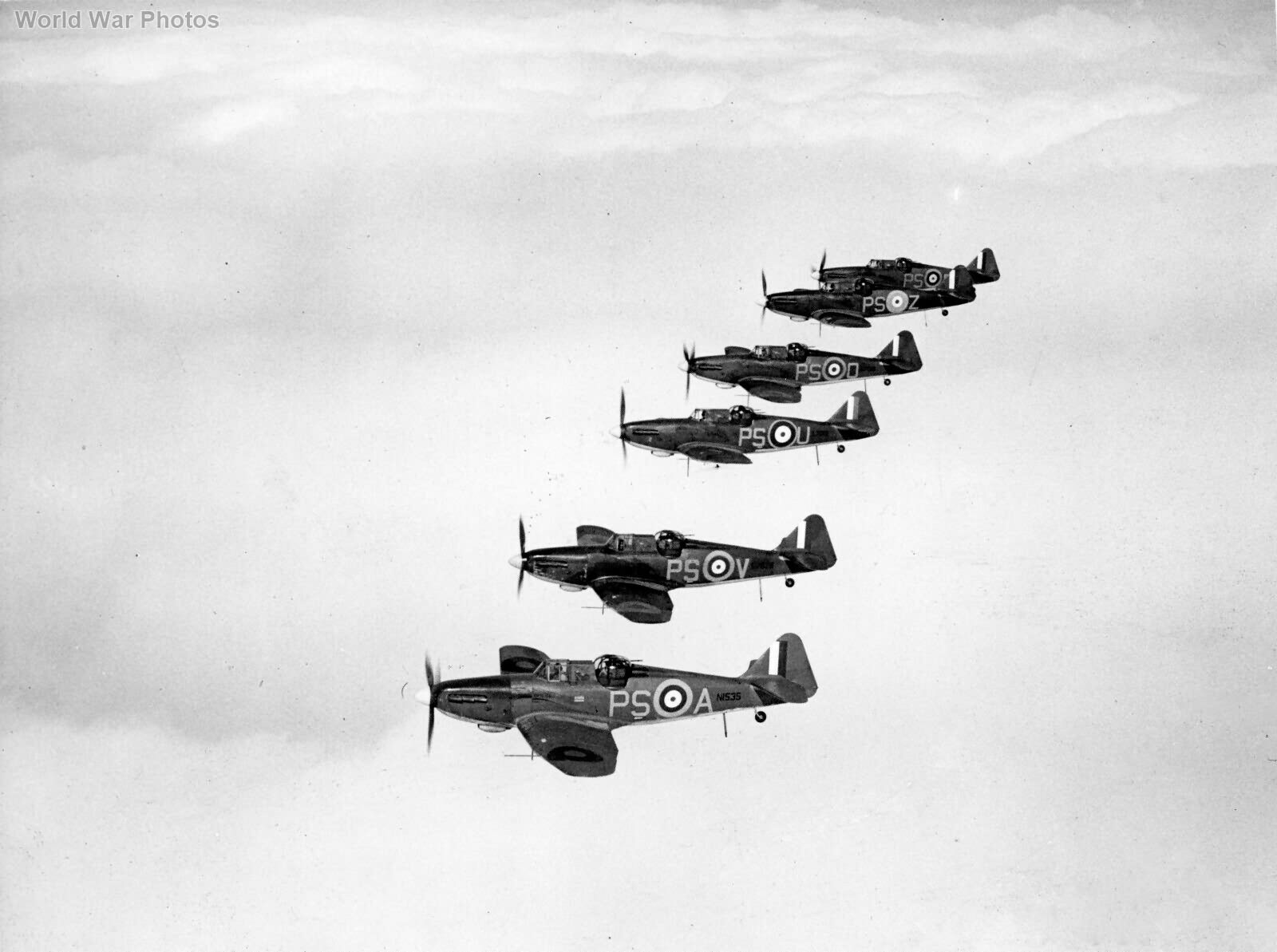 Boulton Paul Defiants in flight