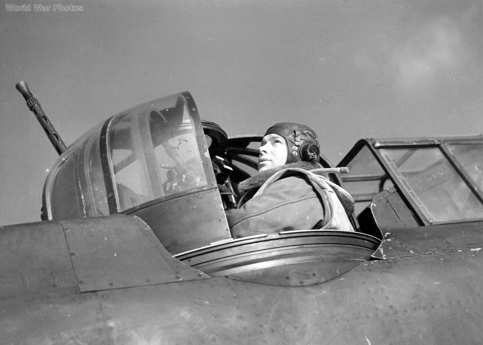 Boulton Paul Defiant gunner