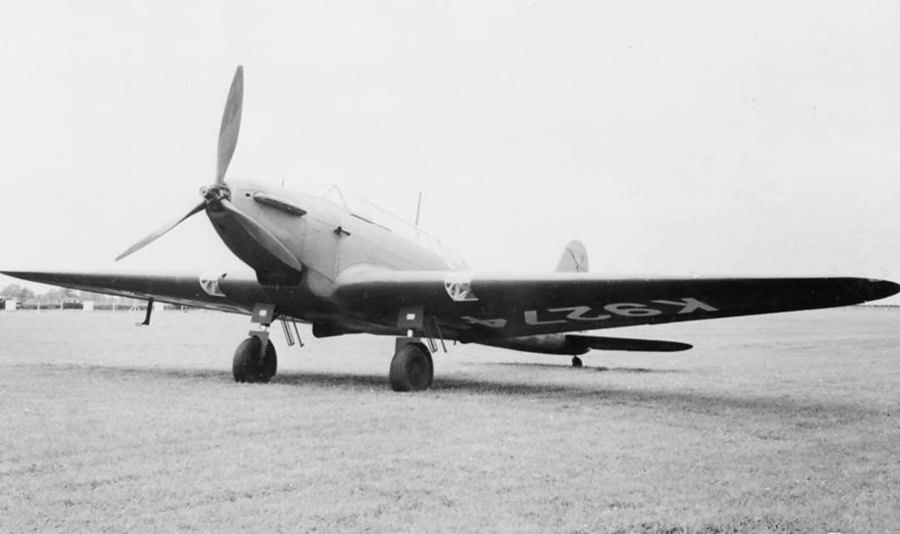 Fairey Battle K9274 on the ground