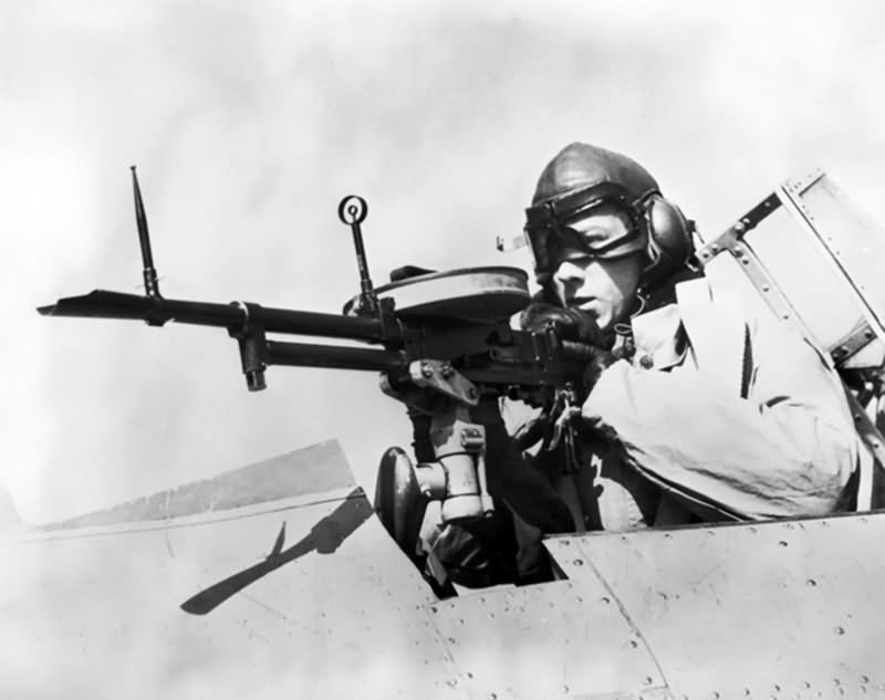 Fairey Battle rear gunner training