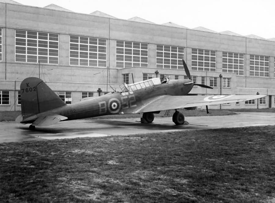 Fairey Battle Mk I of 52 Squadron Royal Air Force at Upwood