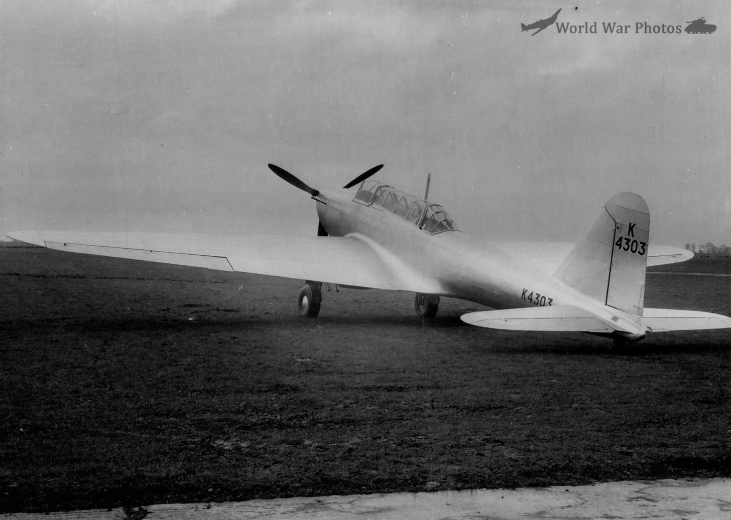Fairey Battle prototype 3