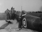 Fairey Battle shot down during the Battle of France