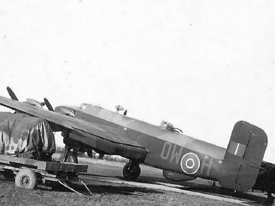 No. 426 Squadron RCAF Halifax OW-H 1944/45