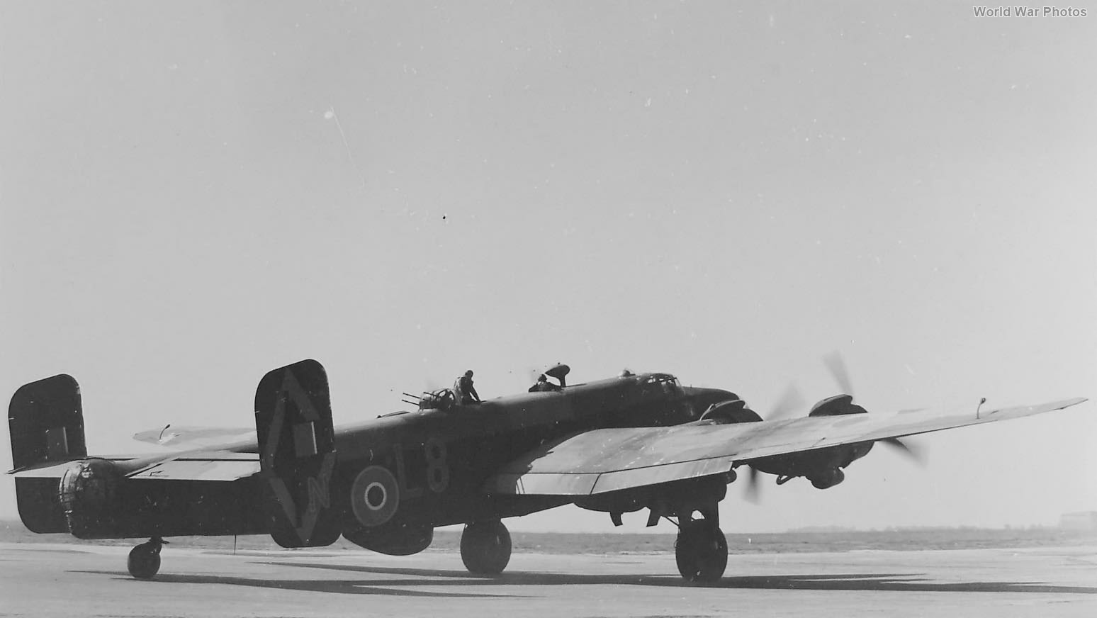 Handley Page Halifax L8-N of No. 347 Squadron RAF