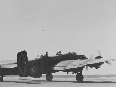 Handley Page Halifax L8-N of No. 347 Squadron RAF
