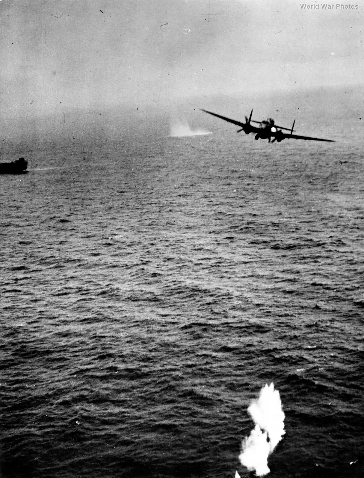 Hudson attacking shipping