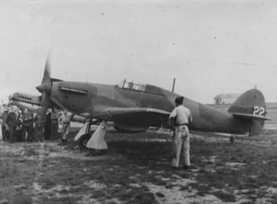 Belgian Hawker Hurricane 22