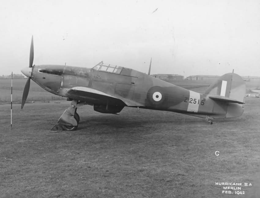Hurricane Mk IIA Z2515 1942