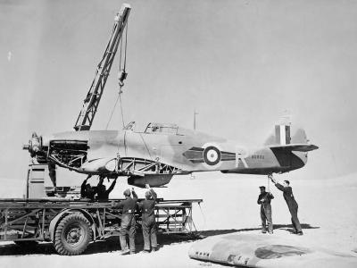 Hurricane Mk IIB BD930 „R” of No 73 Squadron RAF