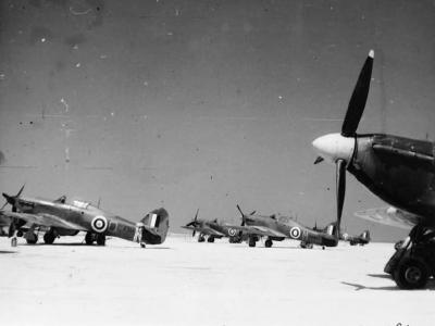 Hurricane Mk II of the Malta Night Fighter Unit