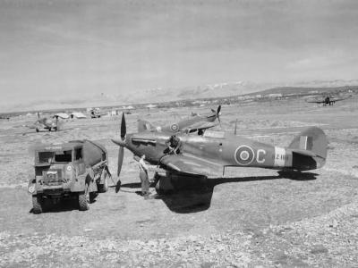 Hawker Hurricane Mk IV at Prkos Yugoslavia