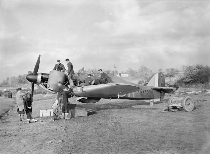 Hawker Hurricane Mk I P3886