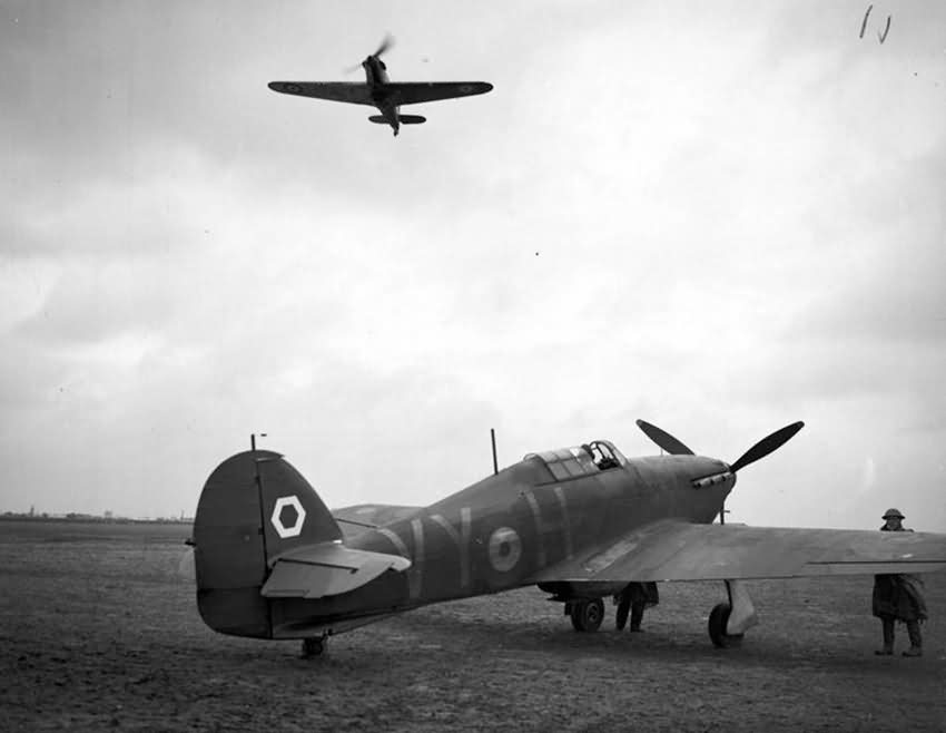 Hawker Hurricane Mk I of No. 85 Squadron RAF