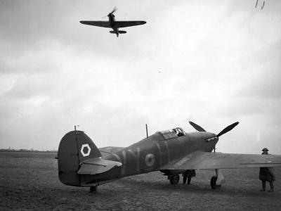 Hawker Hurricane Mk I of No. 85 Squadron RAF