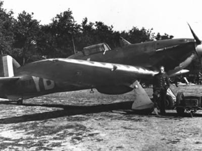 Hawker Hurricane P3878 of No 17 Squadron