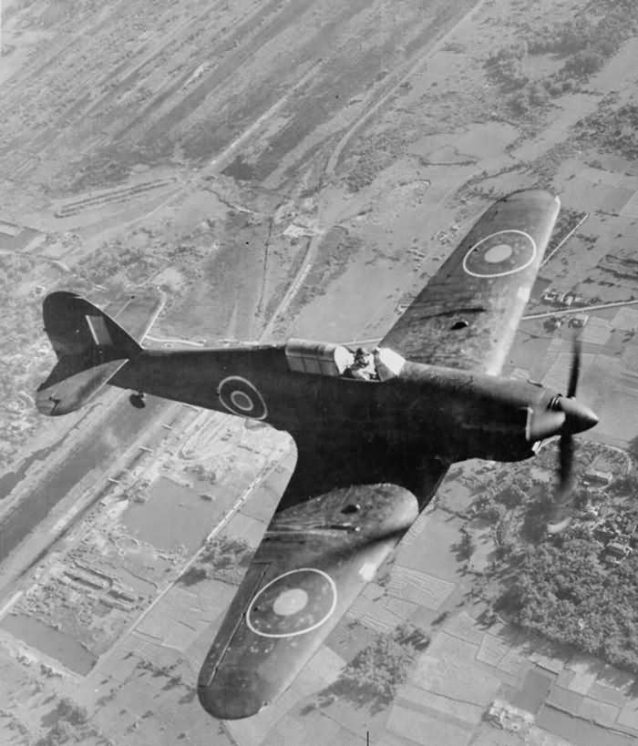 Hurricane PR Mk IIB BM969 of S Flight No 3 PRUHawker