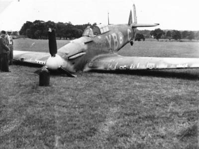 Hurricane during Battle of Britain