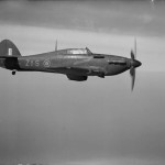 Hurricane Mk IIC night fighter BD936 code ZY-S of No 247 Squadron RAF based at Predannack pilot Sous Lieutenant Helies