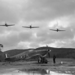 Hurricane Z3768 code FK-49 of No 81 Squadron RAF