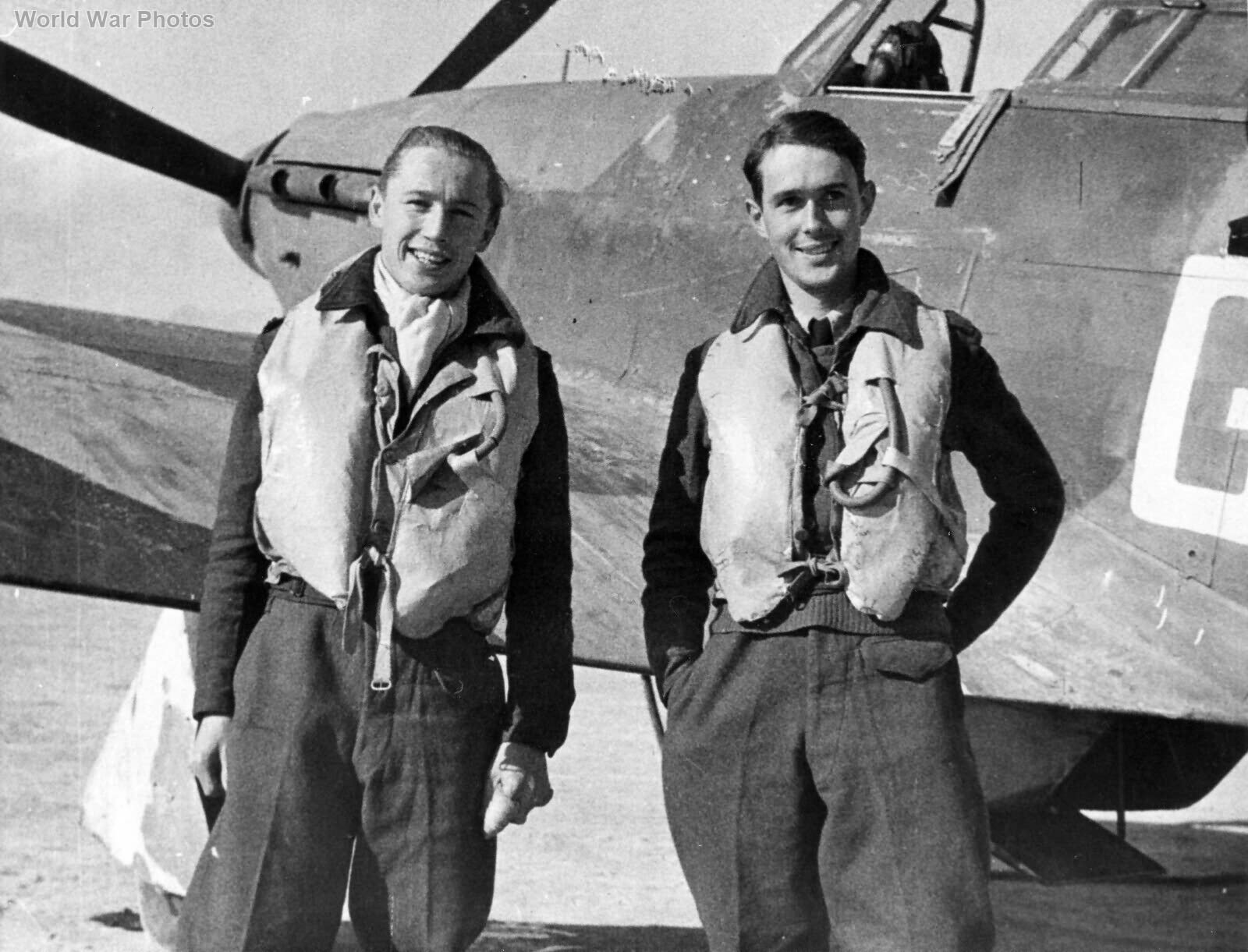 Hurricane pilots of 249 Squadron RAF Malta