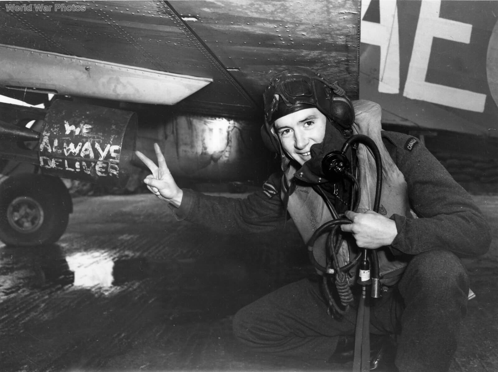Hurricane IIb 402 Sqn Sgt R J Scott