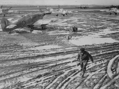 Hurricane IIc 32 Sqn Maison Blanche 1943