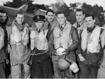 Hurricane pilots 257 Sqn Martlesham Heath