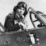 IAN GLEED in cockpit of Hurricane