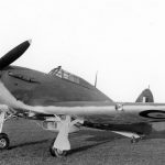 Hawker Hurricane on the ground