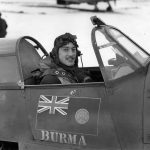 Robert Stanford Tuck in his Hurricane