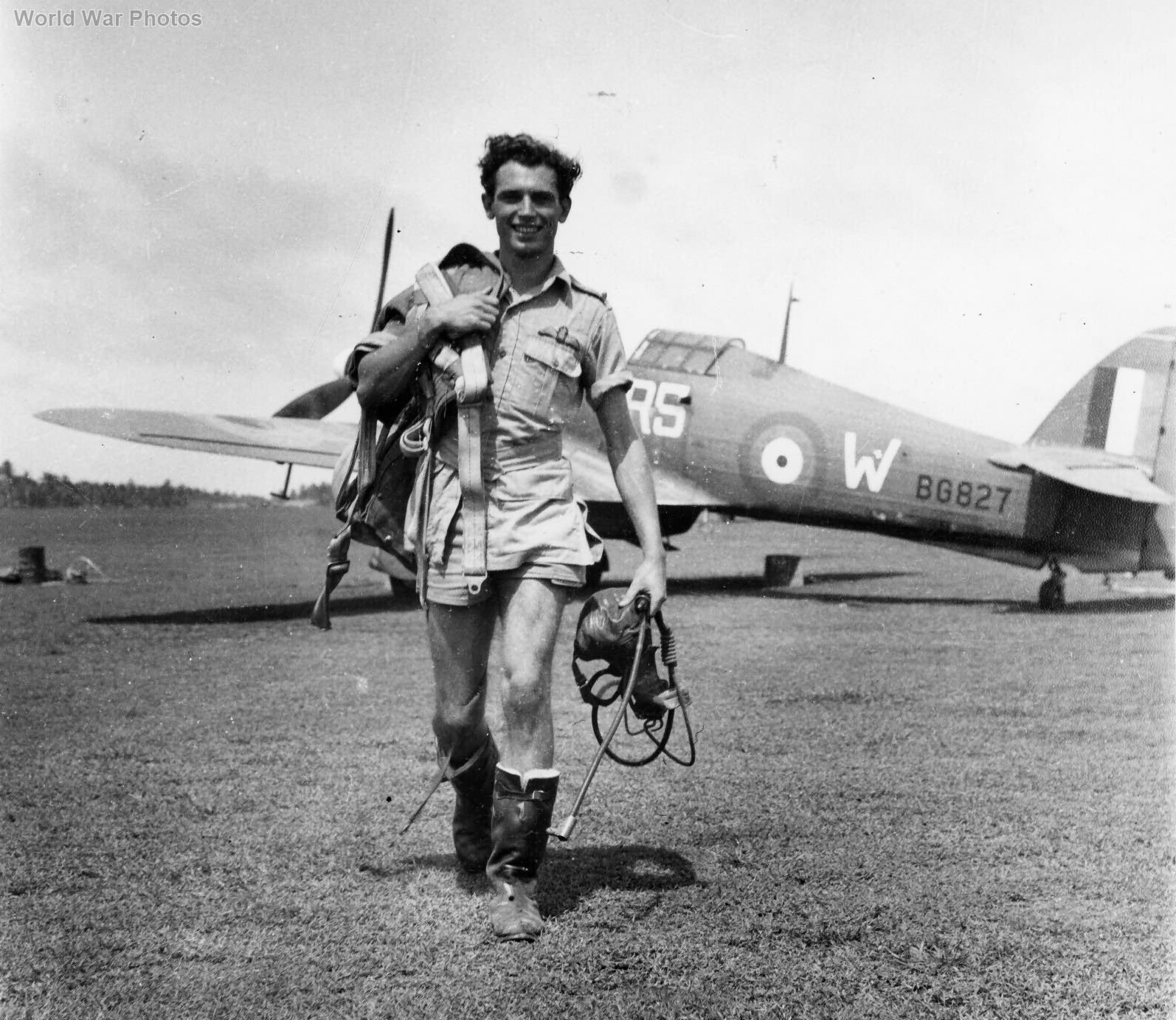 Hurricane BG827 30 Sqn Ceylon