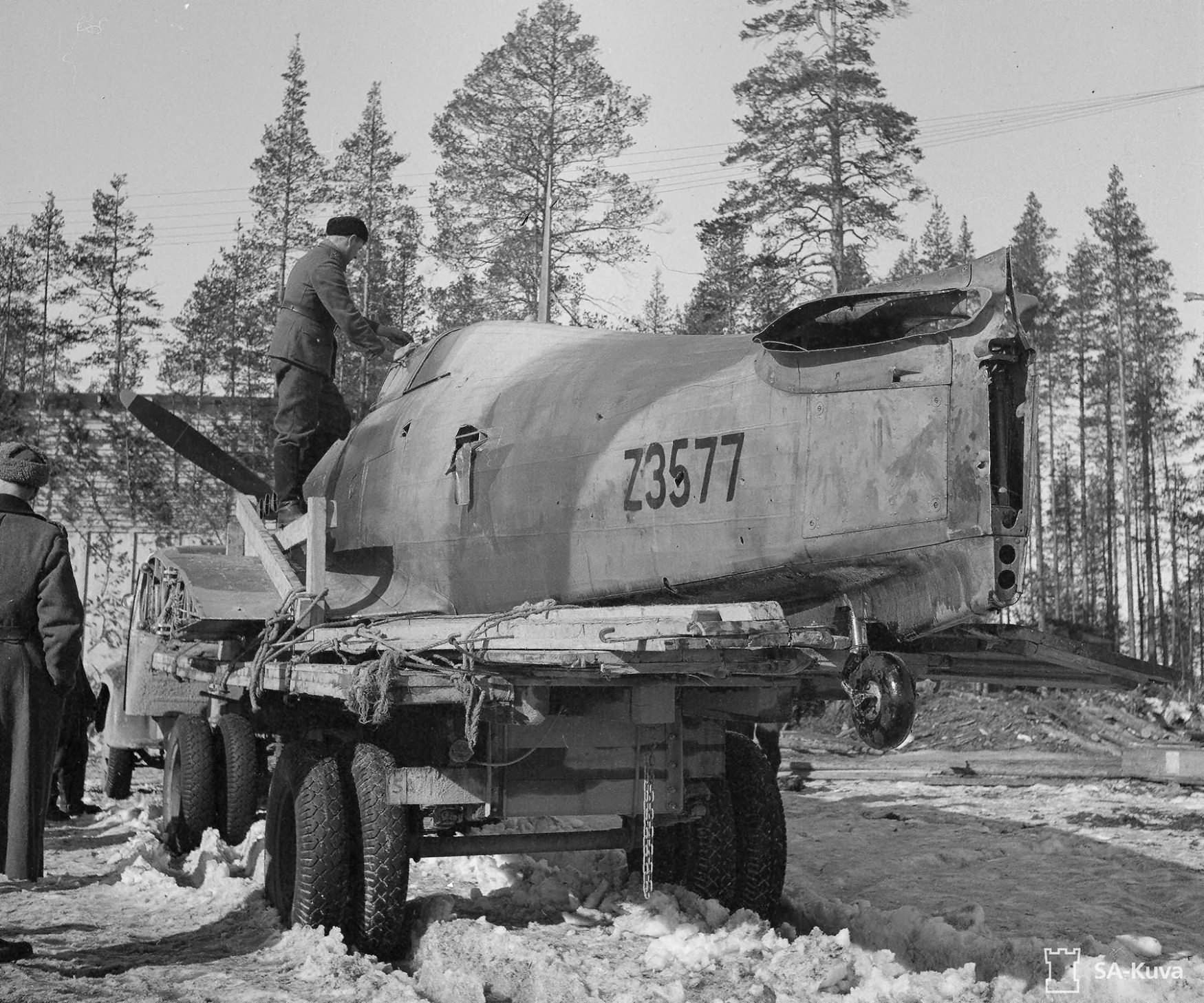 ex Soviet Hurricane Z3577 April 1942