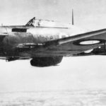 Hurricane Mk IIC in flight