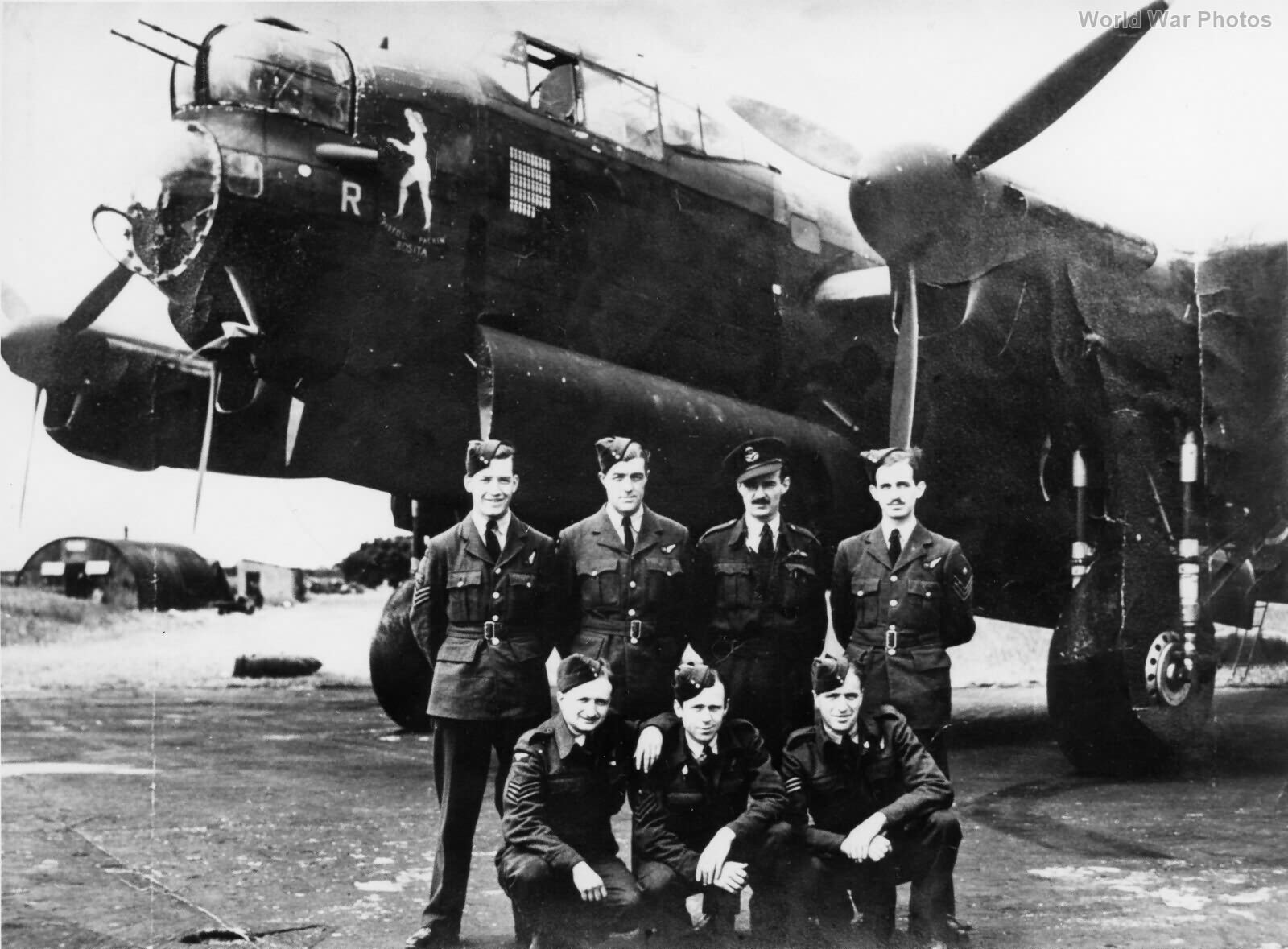 Lancaster LM420 Pistol Packin Rosita 619 Sqn sum44