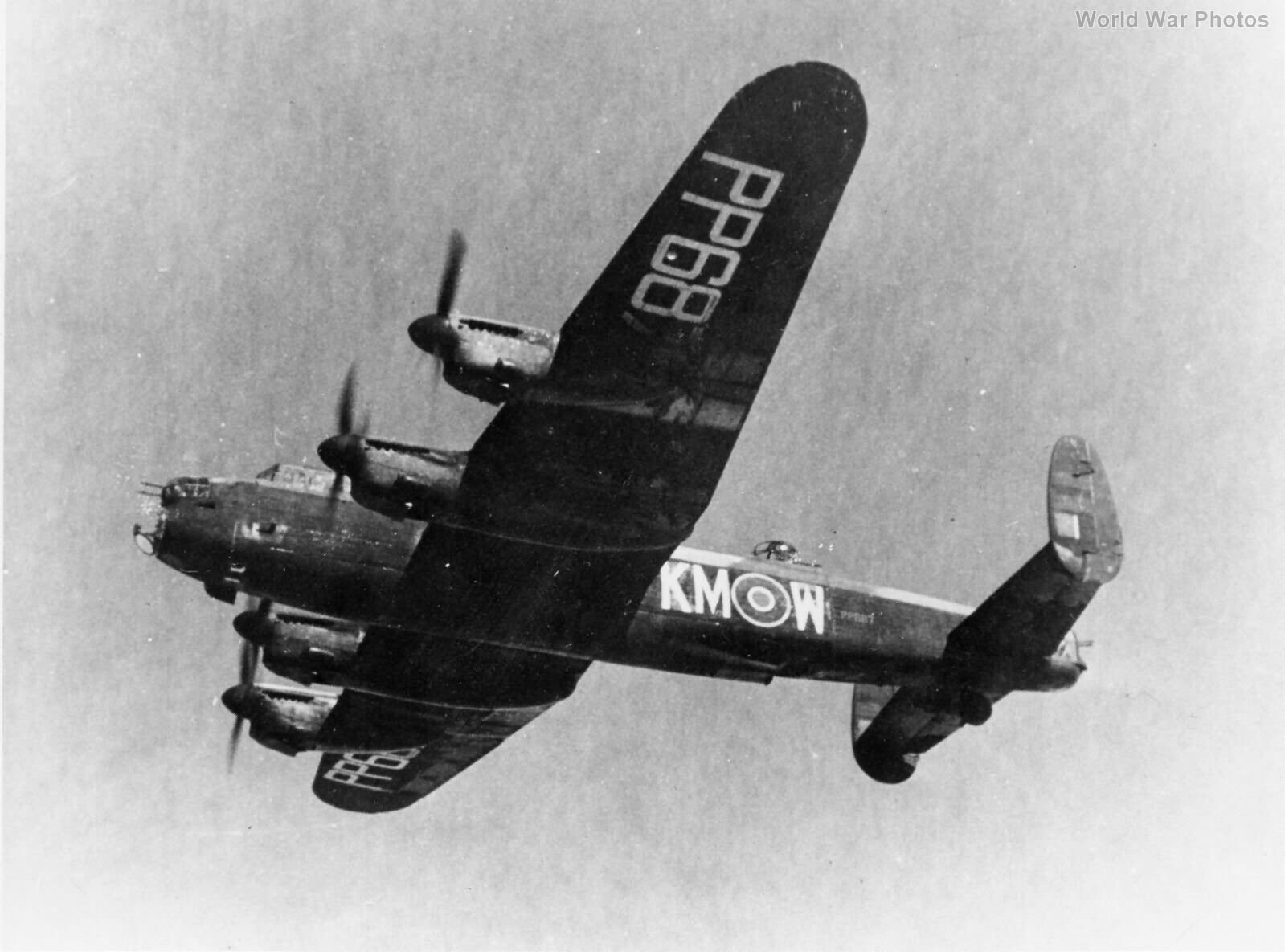 Avro Lancaster in flight