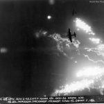 Lancasters bombarding Hanau