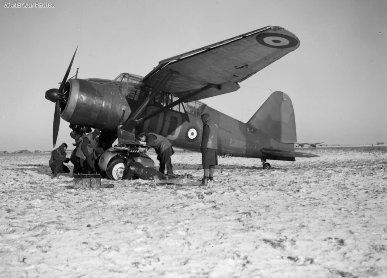 Westland Lysander L4767 OO-E Mons-en-Chaussee