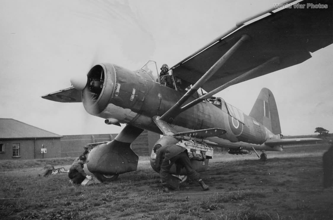 Westland Lysander IIIA with Dinghy Containers