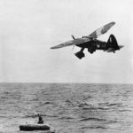Lysander files over pilot forced down in English Channel