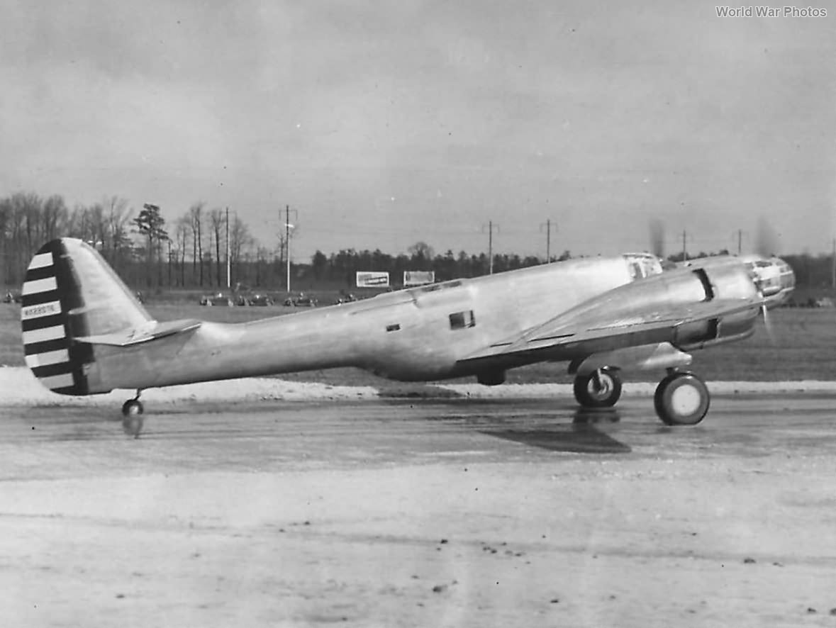 XA-22 prototype before take off for first flight