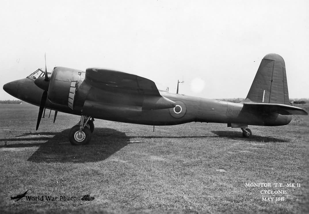 Monitor TT Mk II Prototype Target Tug NP407