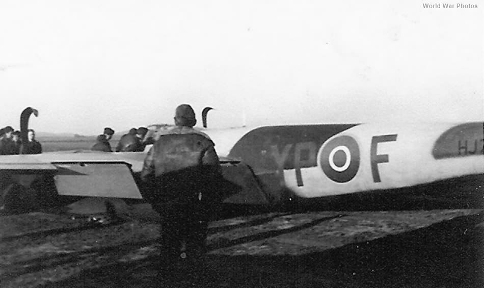 Crashed No 23 Squadron Mosquito FB VI