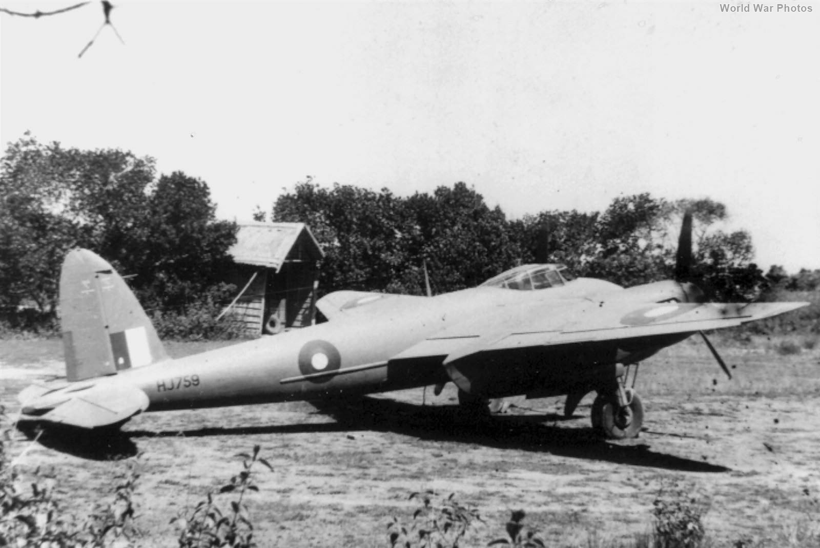 Mosquito FB VI of No. 27 Squadron RAF in the CBI 7 June 1945