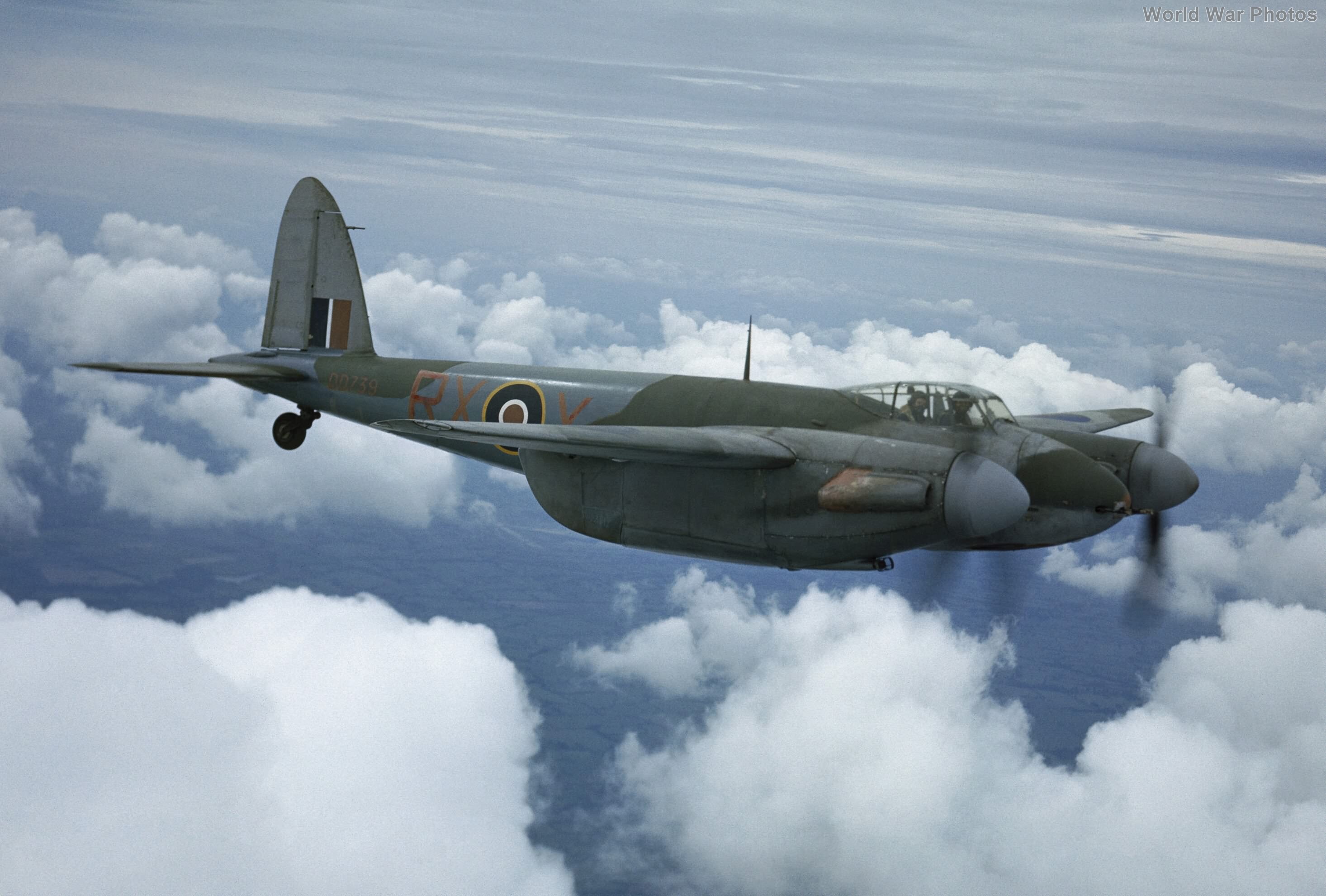 Mosquito F II DD739 RX-X of No. 456 Squadron RAAF