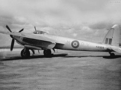 Mosquito Mk 25 KB664 of Royal Navy 728 Squadron