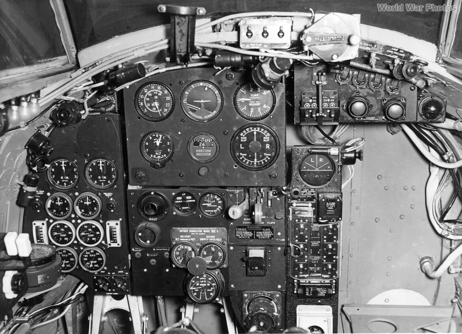 Mosquito instrument panel