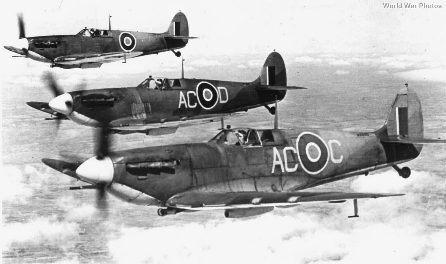 Seafires of No. 736 Naval Air Squadron
