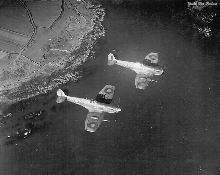 Seafire IIC MB312 of No 808 Squadron